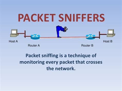 How do hackers use packet sniffing/packet analyzer software, and what does it have to do with the color of the ocean?