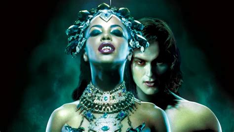 Queen of the Damned - a captivating vampire saga dripping with dark gothic romance and spine-chilling ancient curses!