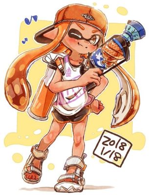 スプラトゥーン3イラストかわいい、そしてその魅力を探る