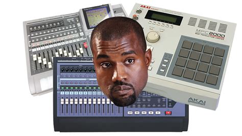 What music software does Kanye use, and how does it influence the sound of modern hip-hop?